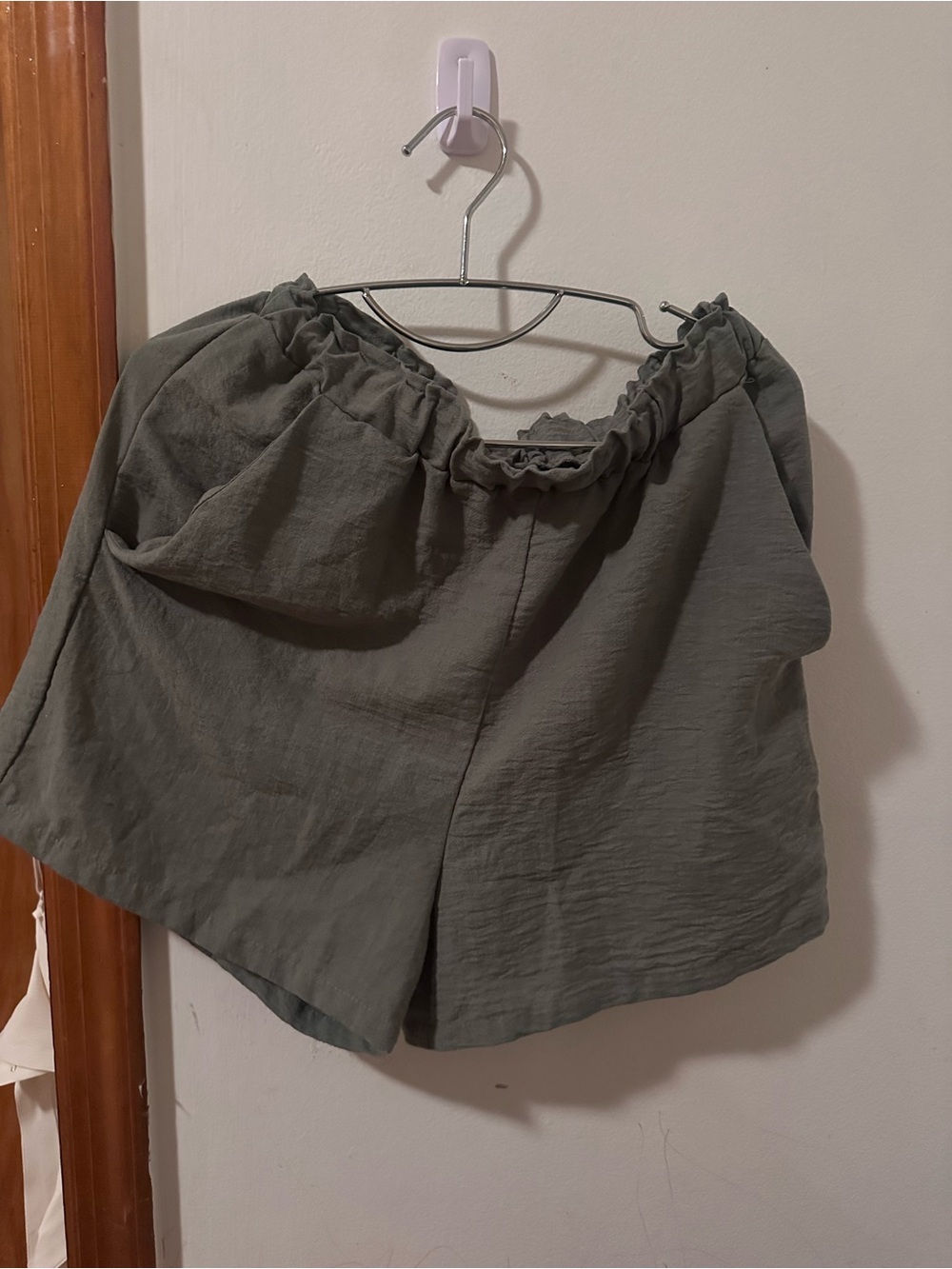 Primark High Waist Olive Green Women’s Shorts